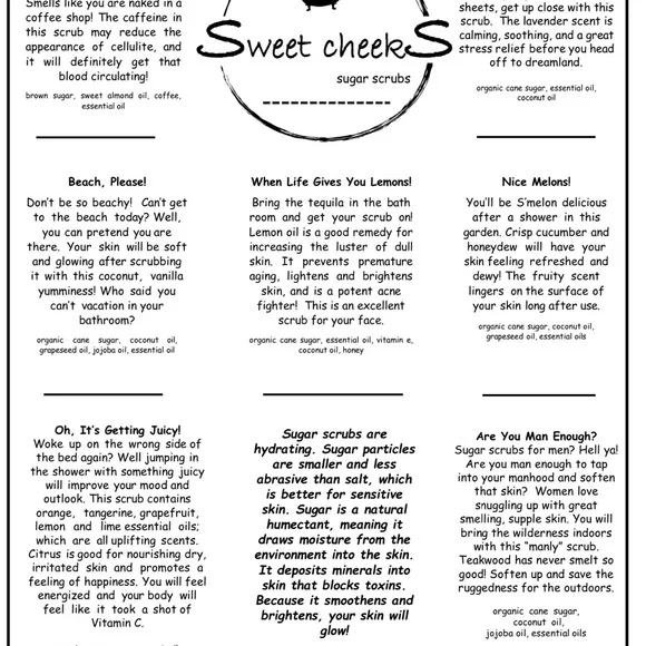 Handmade, Organic Sugar Scrub - Picture 2 of 4